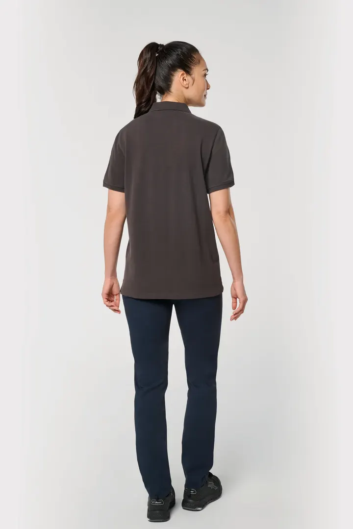 Bio-Baumwolle Unisex-Poloshirt mit Brusttasche 10