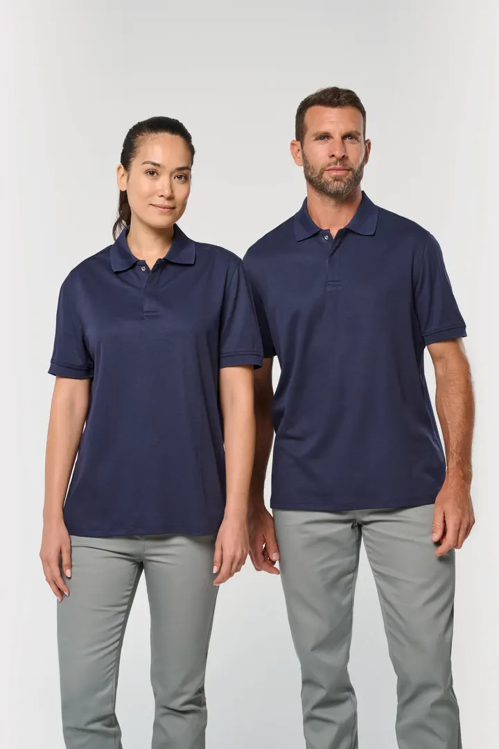 Umweltfreundliches Unisex-Polohemd aus Baumwolle/Polyester 19