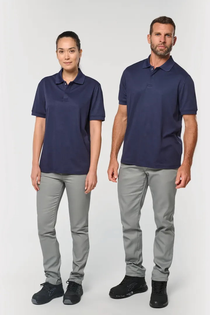 Umweltfreundliches Unisex-Polohemd aus Baumwolle/Polyester 21