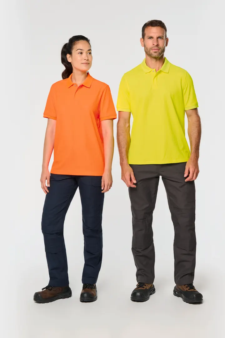 Umweltfreundliches Unisex-Polohemd aus Baumwolle/Polyester 4