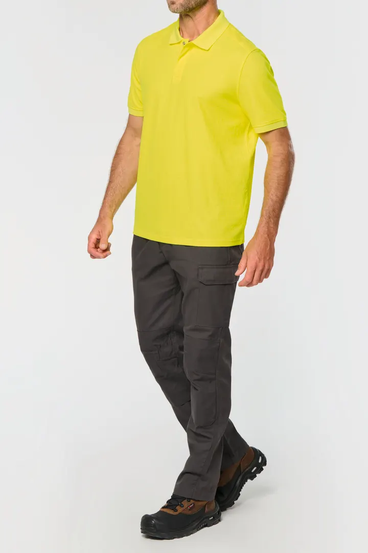 Umweltfreundliches Unisex-Polohemd aus Baumwolle/Polyester 3