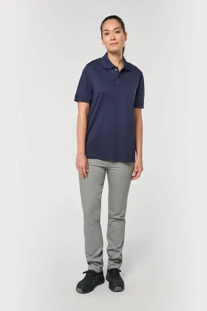 Umweltfreundliches Unisex-Polohemd aus Baumwolle/Polyester 9