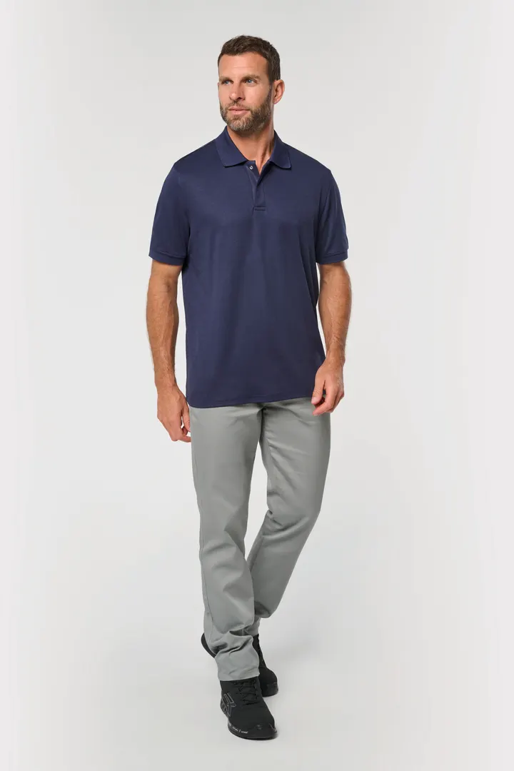 Umweltfreundliches Unisex-Polohemd aus Baumwolle/Polyester 13