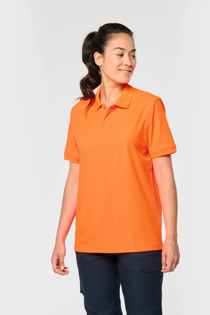 Umweltfreundliches Unisex-Polohemd aus Baumwolle/Polyester 16