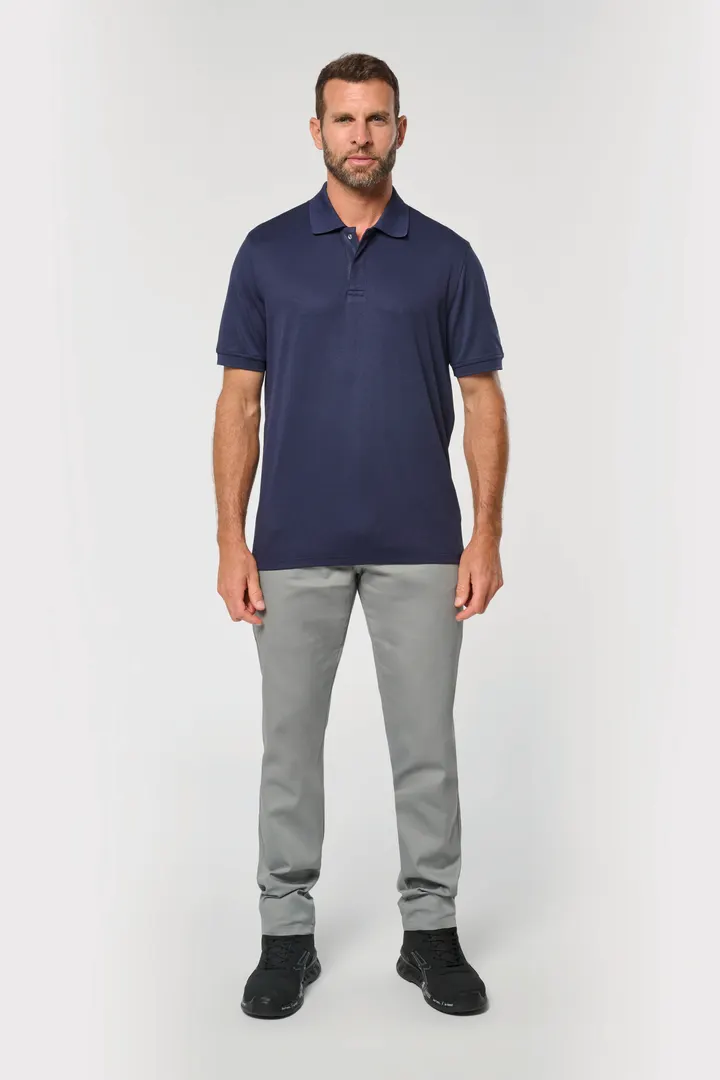 Umweltfreundliches Unisex-Polohemd aus Baumwolle/Polyester 15
