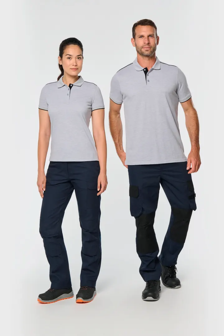 Polo Day To Day contrasté manches courtes femme 33