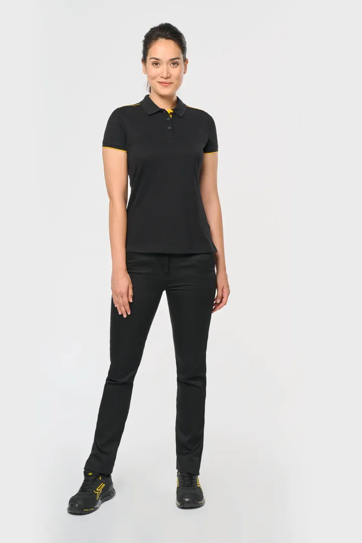 Polo Day To Day contrasté manches courtes femme 20