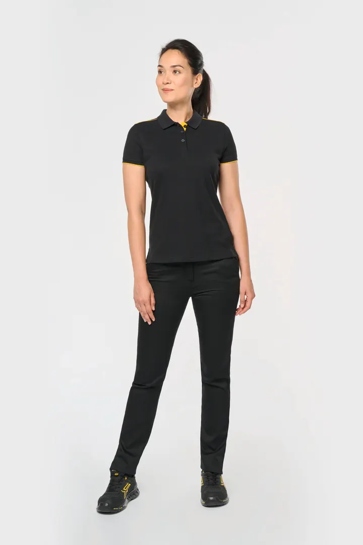 Polo Day To Day contrasté manches courtes femme 21