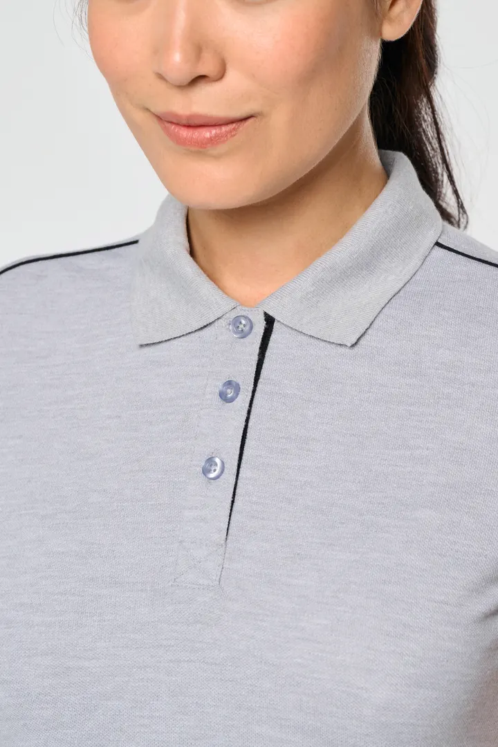 Polo Day To Day contrasté manches courtes femme 6