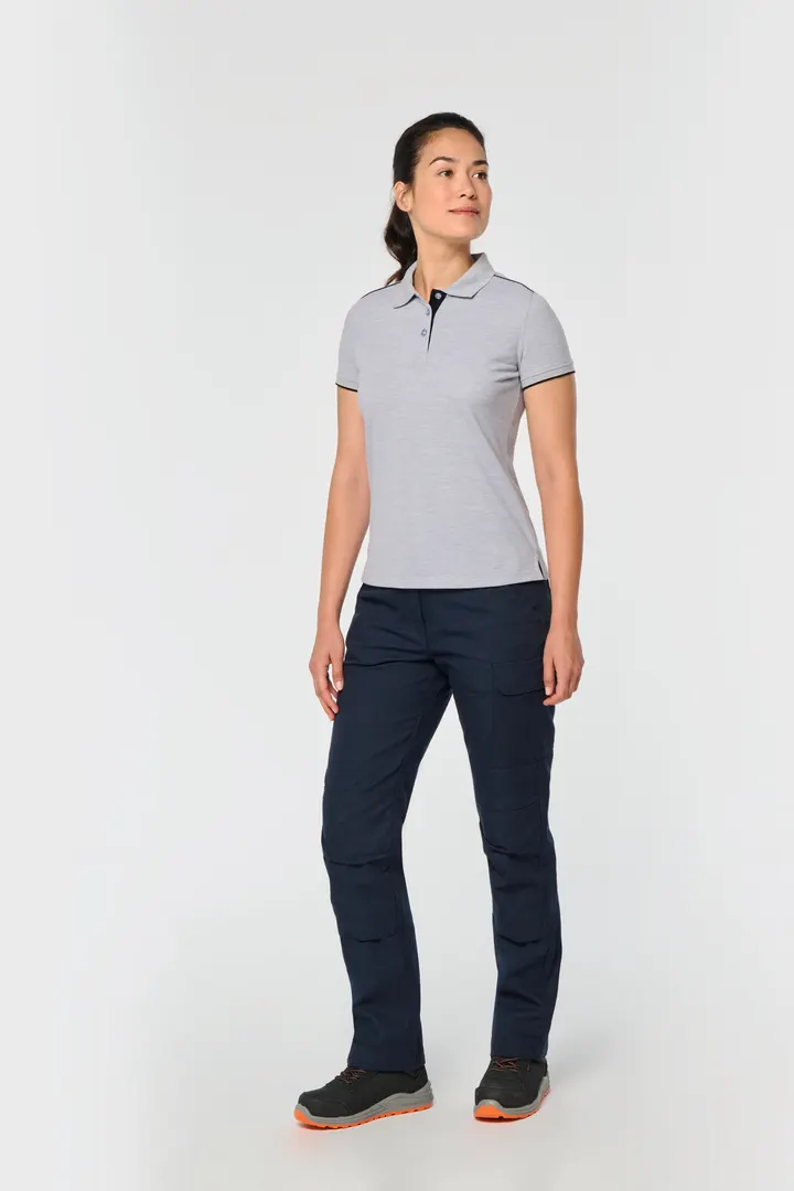 Polo Day To Day contrasté manches courtes femme 10
