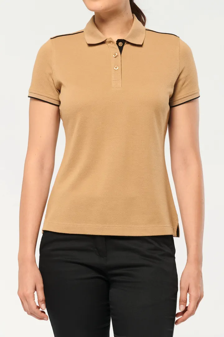 Polo Day To Day contrasté manches courtes femme 28