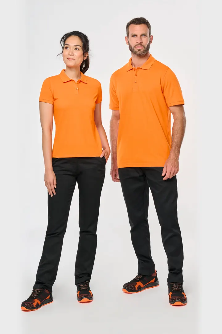 Kurzarm-Polohemd für Damen 35
