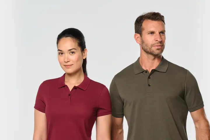 Kurzarm-Polohemd für Damen 34