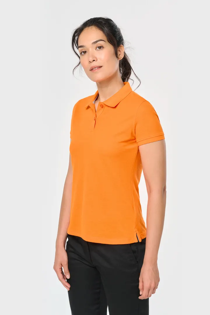 Kurzarm-Polohemd für Damen 3