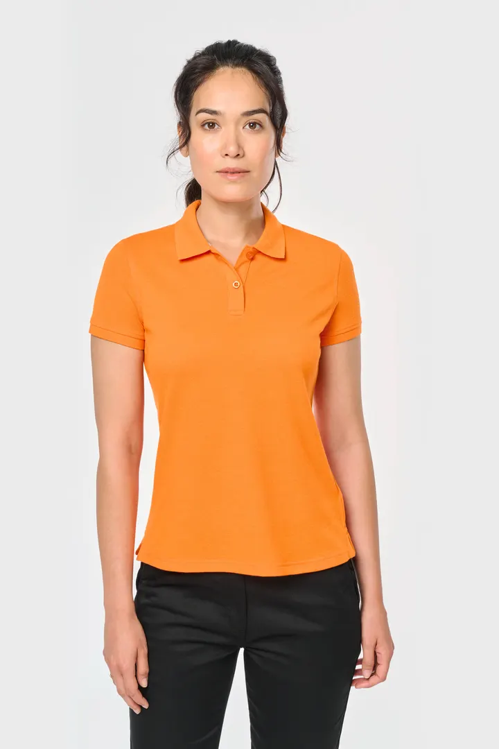 Kurzarm-Polohemd für Damen 9