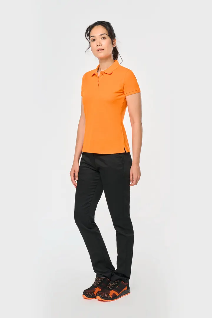 Kurzarm-Polohemd für Damen 12