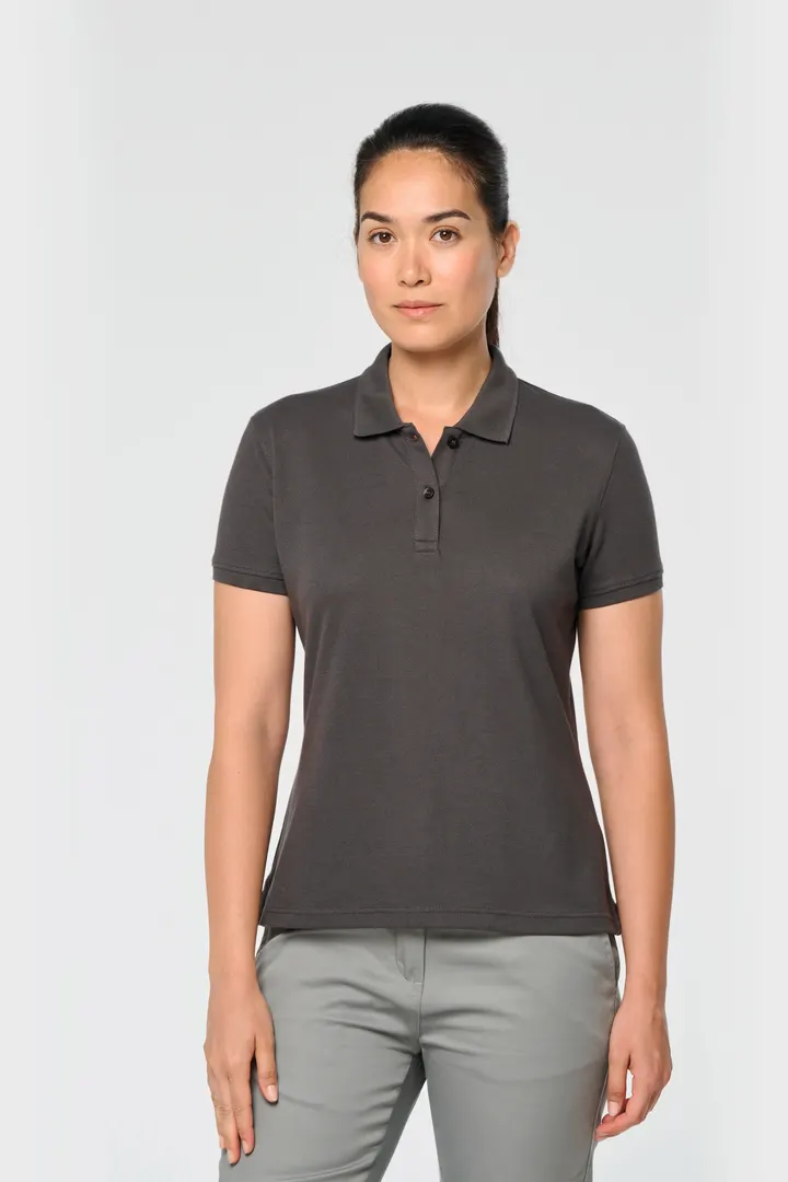 Kurzarm-Polohemd für Damen 25