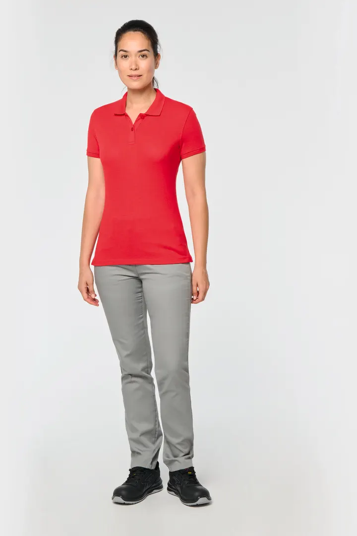 Kurzarm-Polohemd für Damen 26
