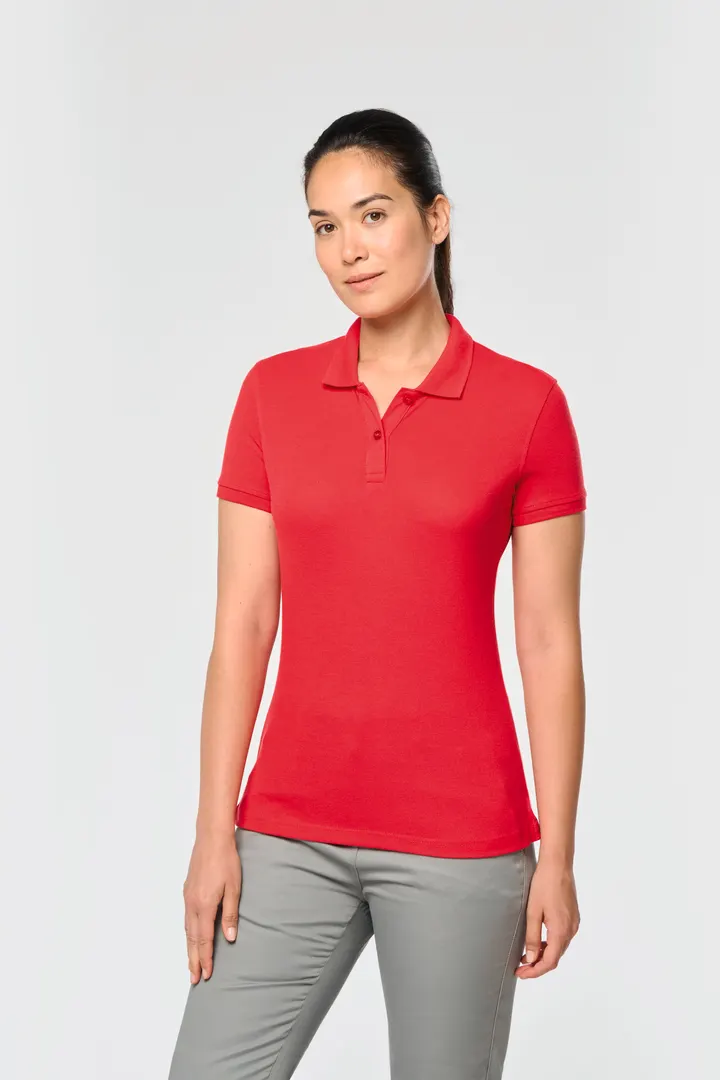 Kurzarm-Polohemd für Damen 27