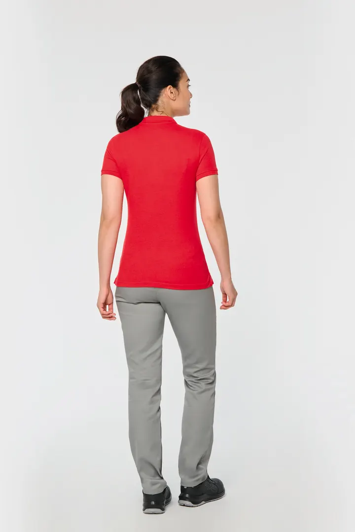 Kurzarm-Polohemd für Damen 28