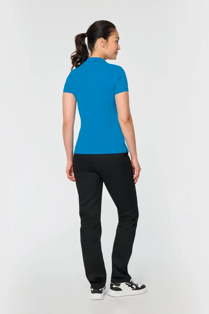 Kurzarm-Polohemd für Damen 8