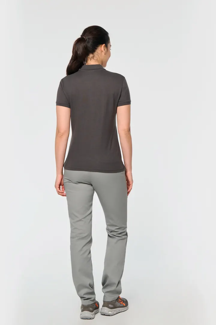 Kurzarm-Polohemd für Damen 24