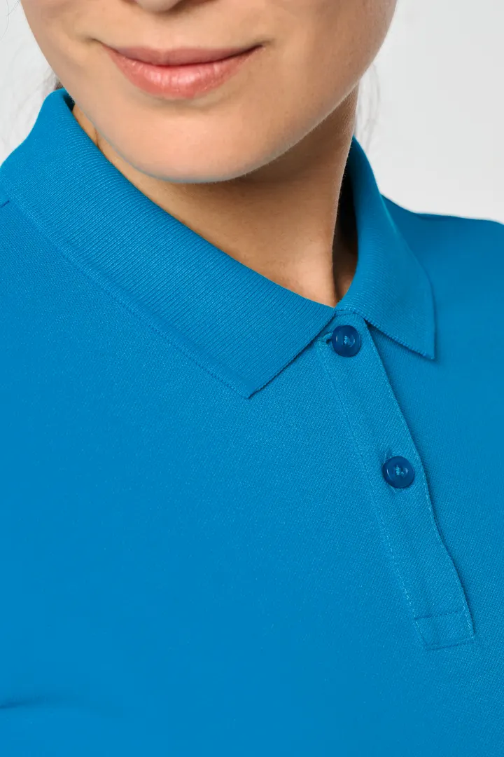 Kurzarm-Polohemd für Damen 2