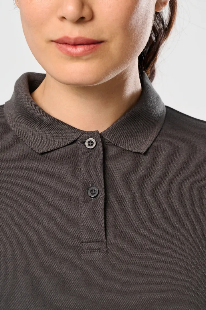 Langarm-Polohemd für Damen 5