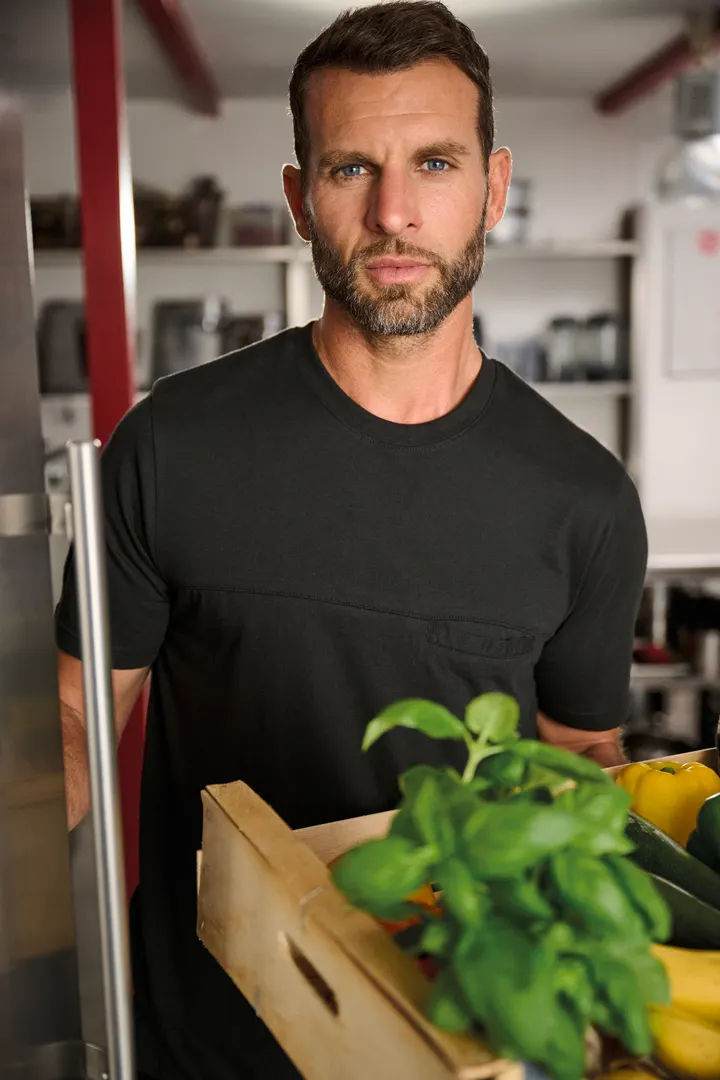 T-shirt de cuisine respirant unisexe 28