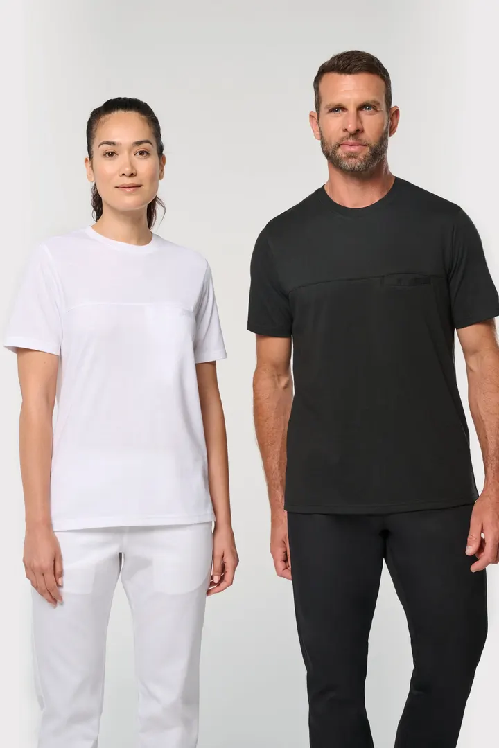 T-shirt de cuisine respirant unisexe 6