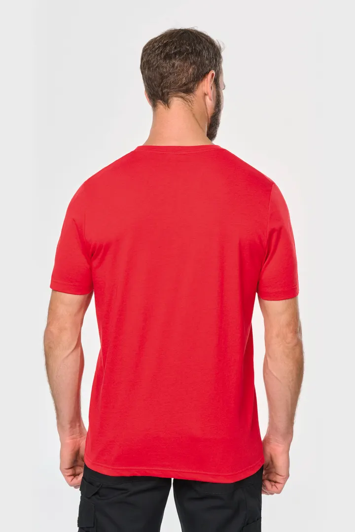Umweltfreundliches workwear Herren-T-Shirt mit Rundhalsausschnitt 4