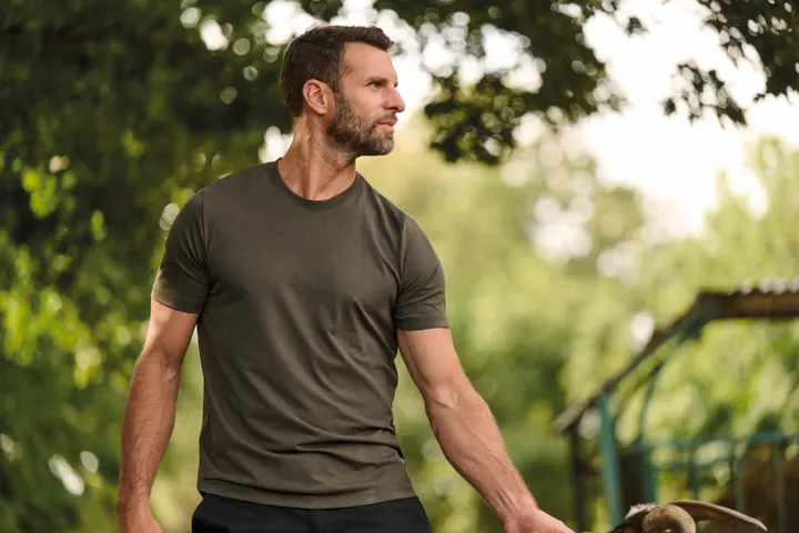 T-Shirt mit antibakterieller Behandlung für Herren 44
