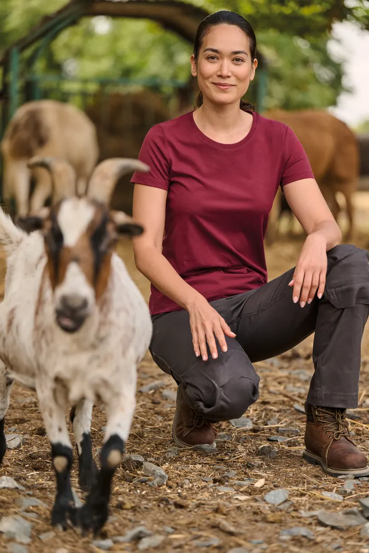T-Shirt mit antibakterieller Behandlung für Damen 15