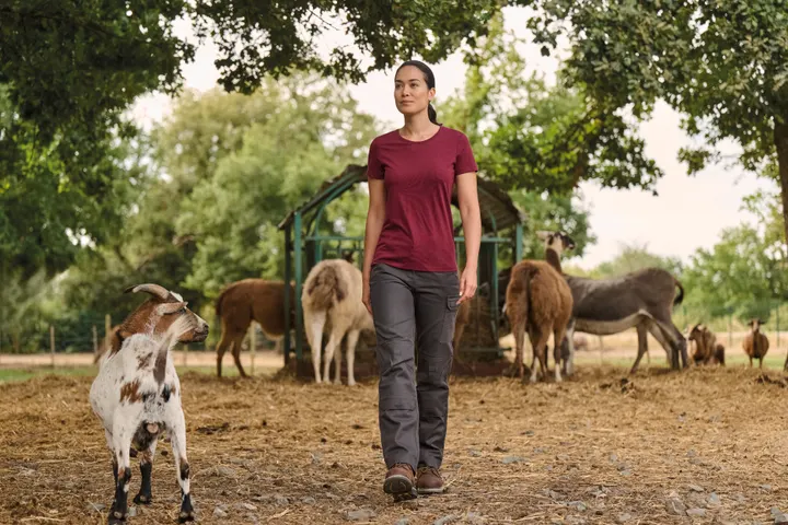 T-Shirt mit antibakterieller Behandlung für Damen 17