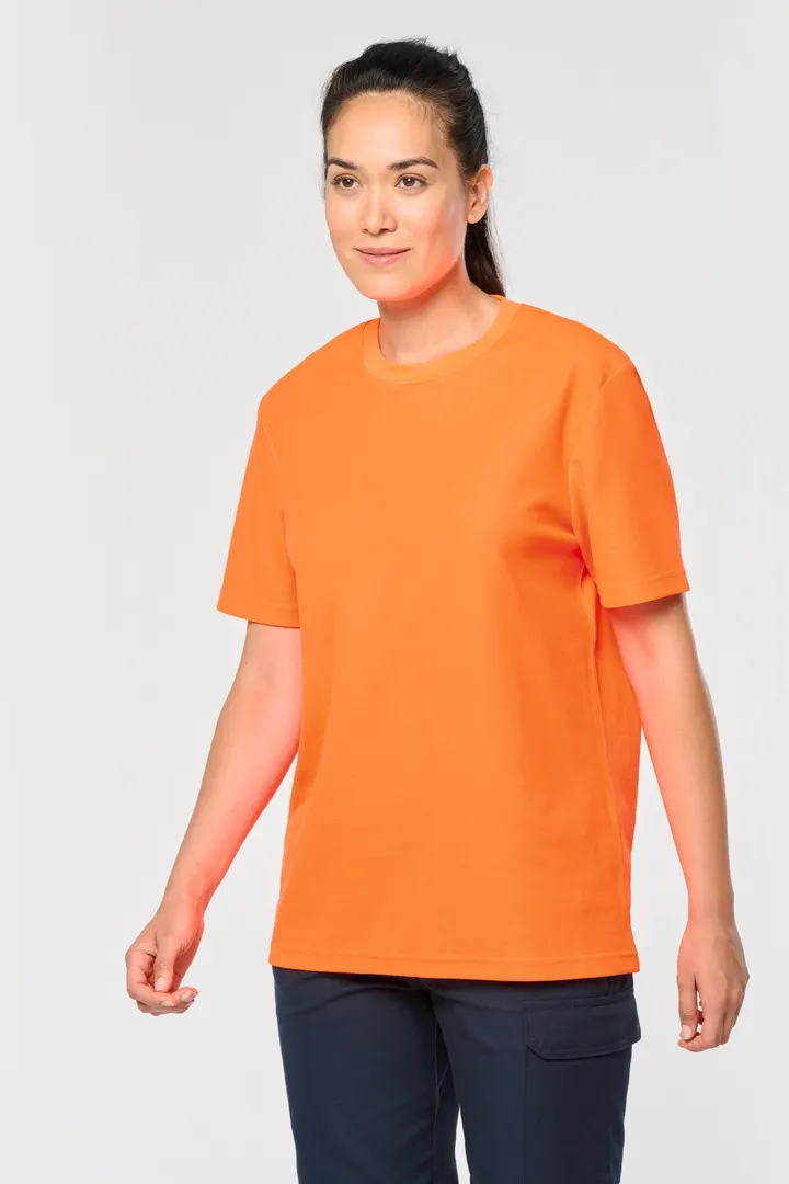 Umweltfreundliches Unisex Workwear T-Shirt aus Baumwolle/Polyester 4