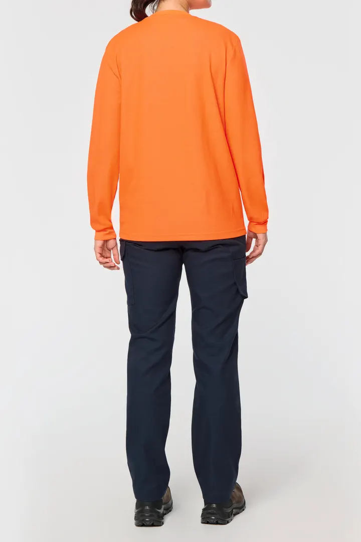 T-shirt unisexe écoresponsable manches longues coton/polyester 4