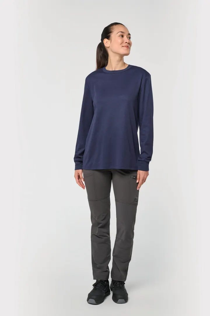 T-shirt unisexe écoresponsable manches longues coton/polyester 7
