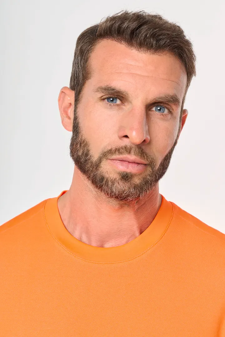 T-shirt unisexe écoresponsable manches longues coton/polyester 17