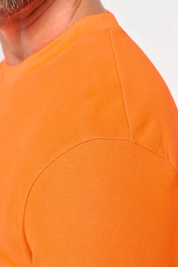 T-shirt unisexe écoresponsable manches longues coton/polyester 19