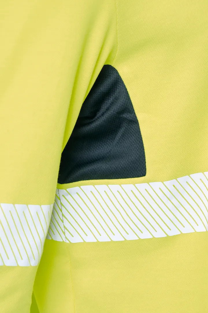 T-shirt de sécurité recyclé col rond manches longues unisexe 8