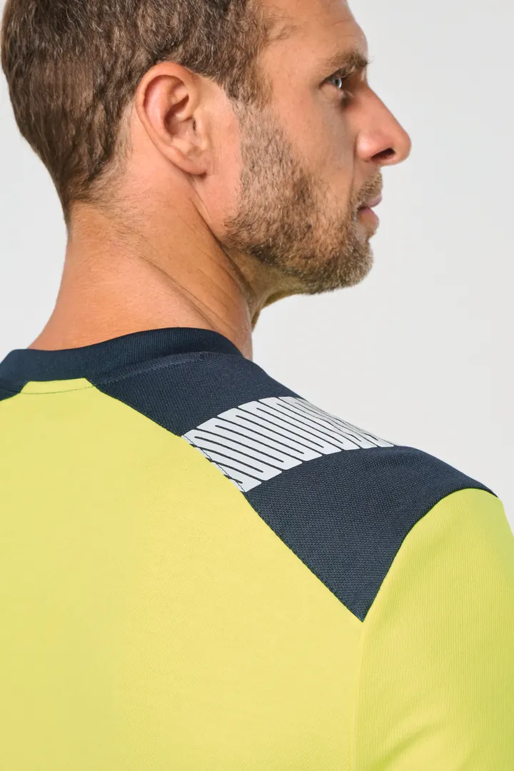 T-shirt de sécurité recyclé col rond manches longues unisexe 9
