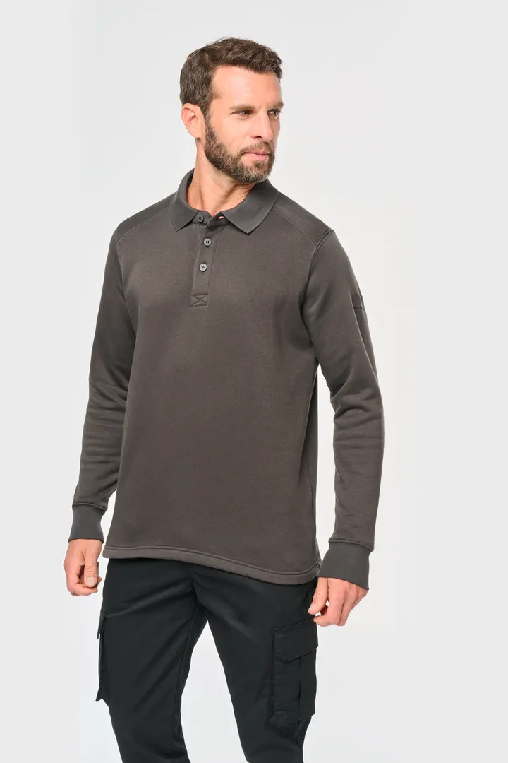 Sweat-shirt col polo homme 2