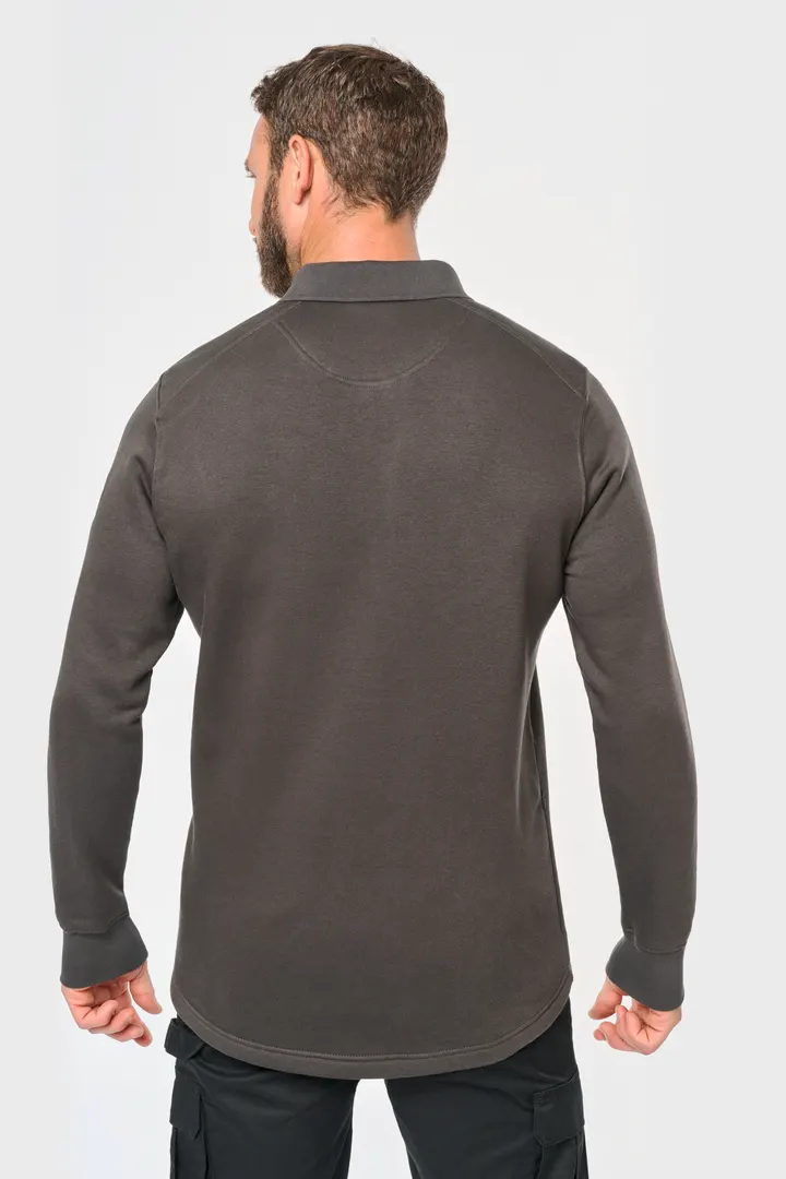 Sweat-shirt col polo homme 3