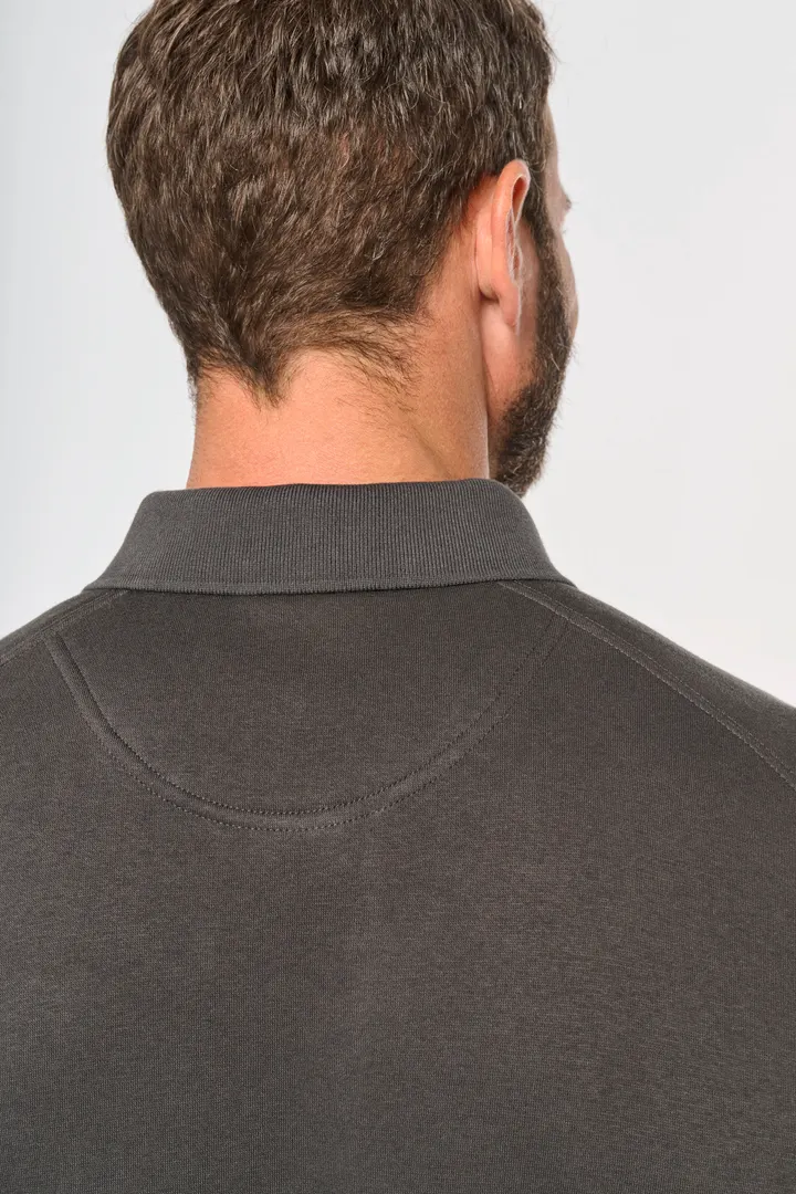 Sweat-shirt col polo homme 11