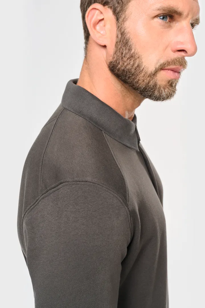 Sweat-shirt col polo homme 12