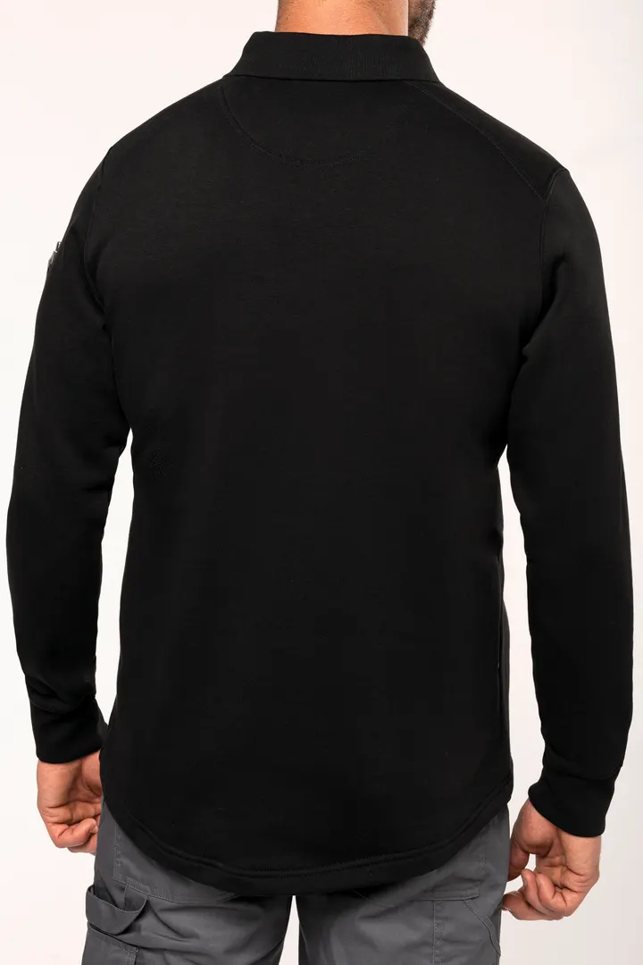 Sweat-shirt col polo homme 4