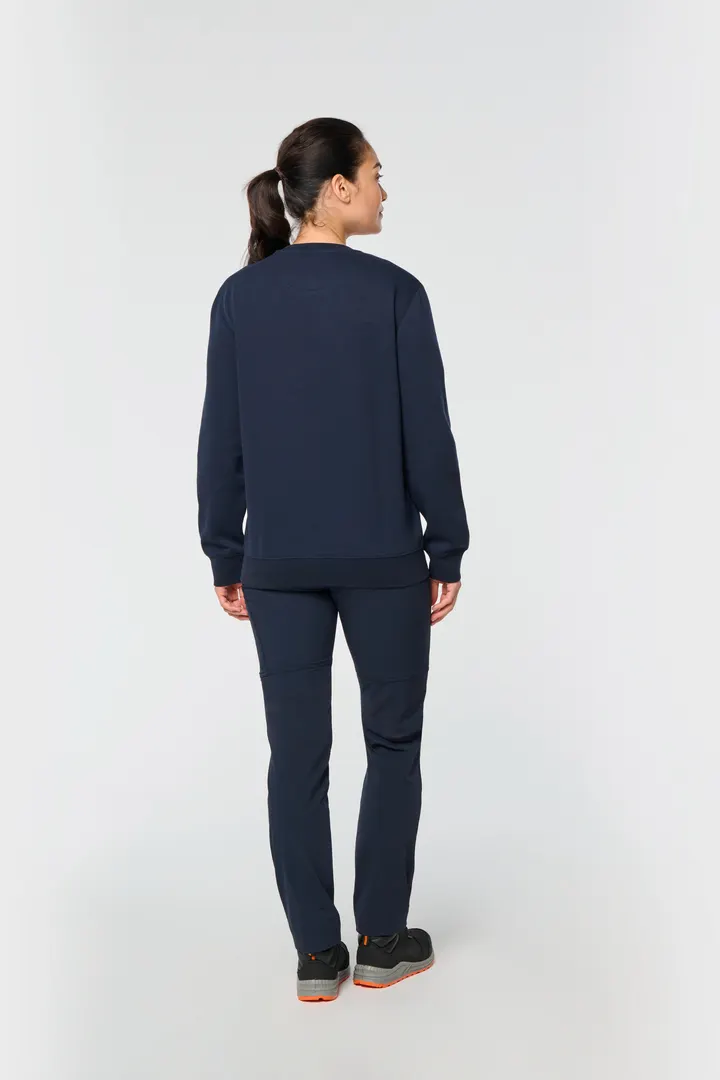 Day To Day Unisex-Sweatshirt mit kontrastfarbener zip Tasche 27