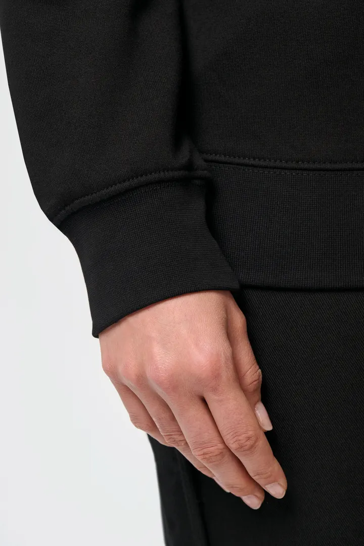 Day To Day Unisex-Sweatshirt mit kontrastfarbener zip Tasche 8