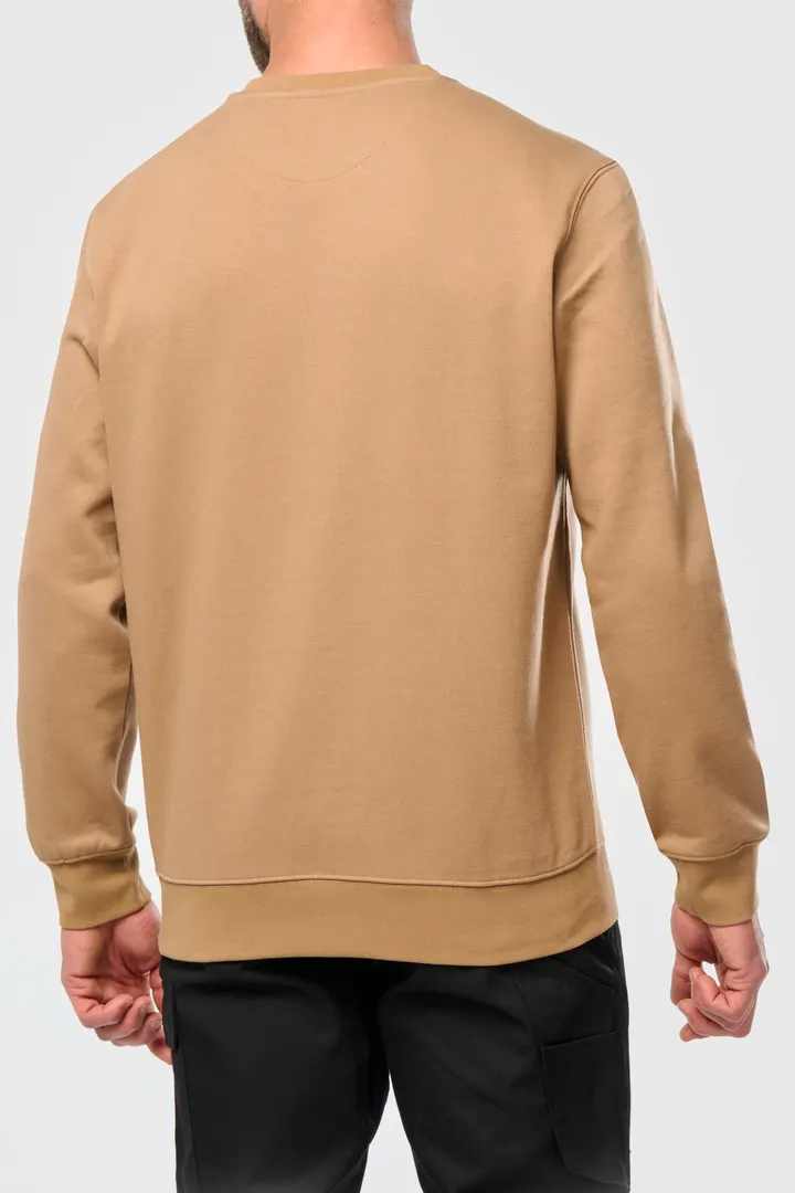 Day To Day Unisex-Sweatshirt mit kontrastfarbener zip Tasche