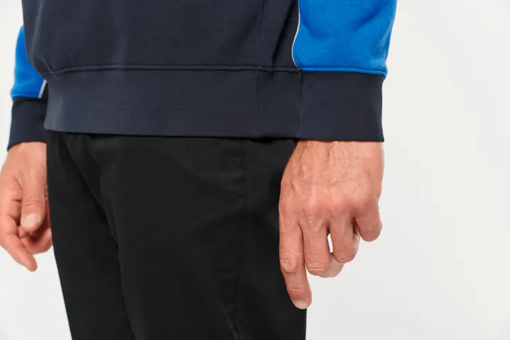 Umweltfreundliches Unisex-Sweatshirt mit Reißverschlusskragen 24
